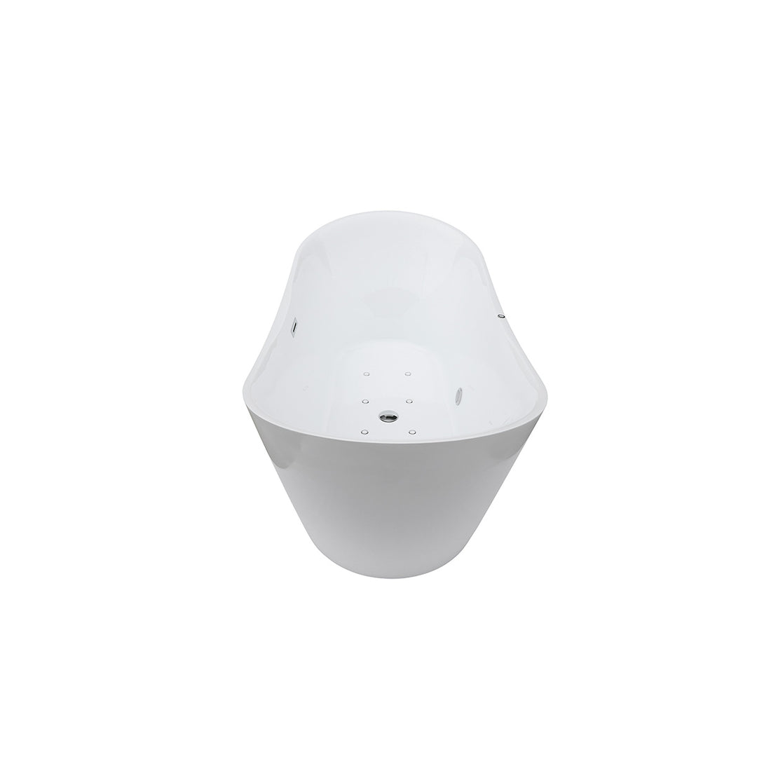 Loco Freestanding Bath 1700 x 800 x 720mm with Air Jets