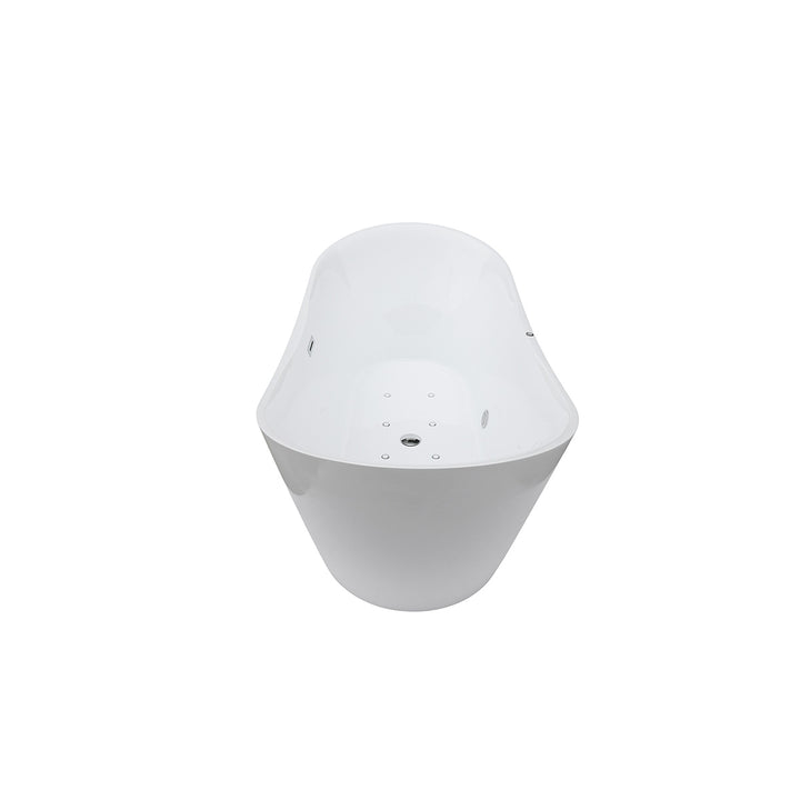 Loco Freestanding Bath 1700 x 800 x 720mm with Air Jets