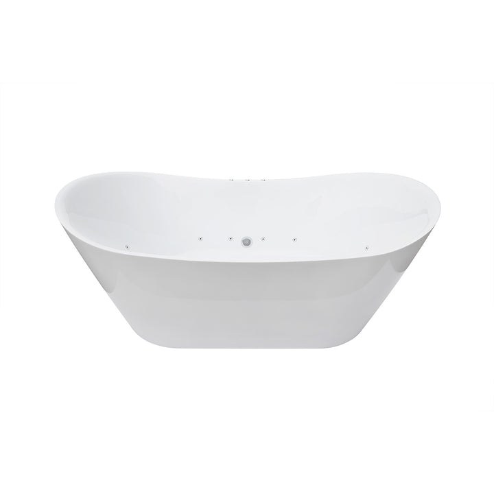 Loco Freestanding Bath 1800 x 900 x 720mm with Hydro Whirlpool & Air Jets