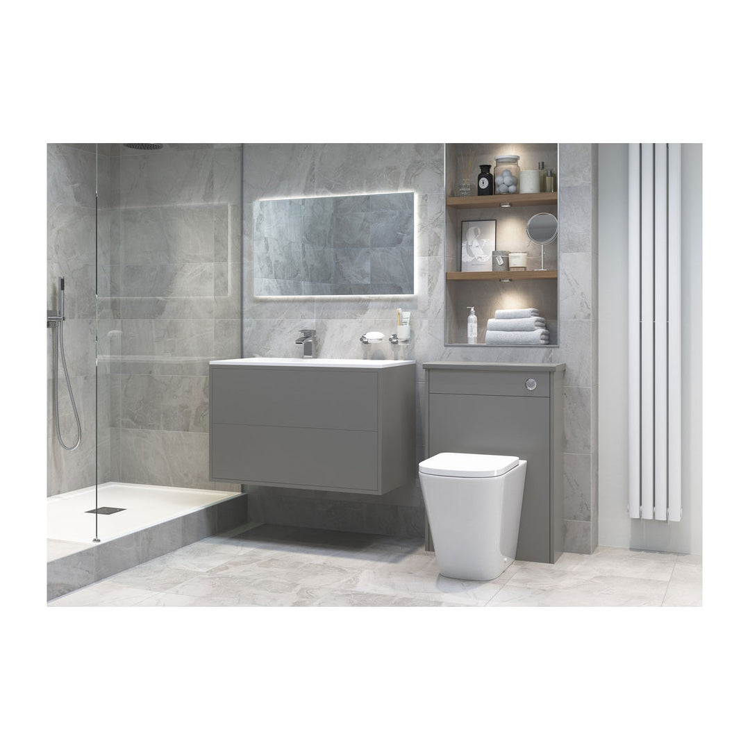 Series10 Rimless Back To Wall Comfort Height WC & Soft Close Seat
