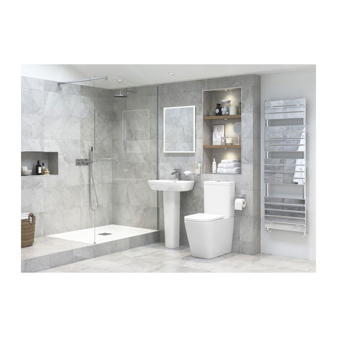 Series10 600x400mm 1TH Basin & Full Pedestal