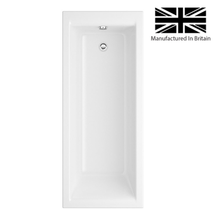 Berg Solo 1500 x 700mm Premier Single Ended Bath No Tap Holes