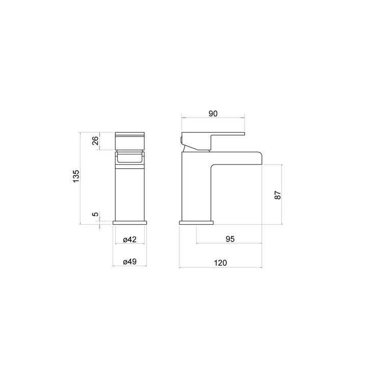 Eden Mono Basin Mixer - By Voda Design