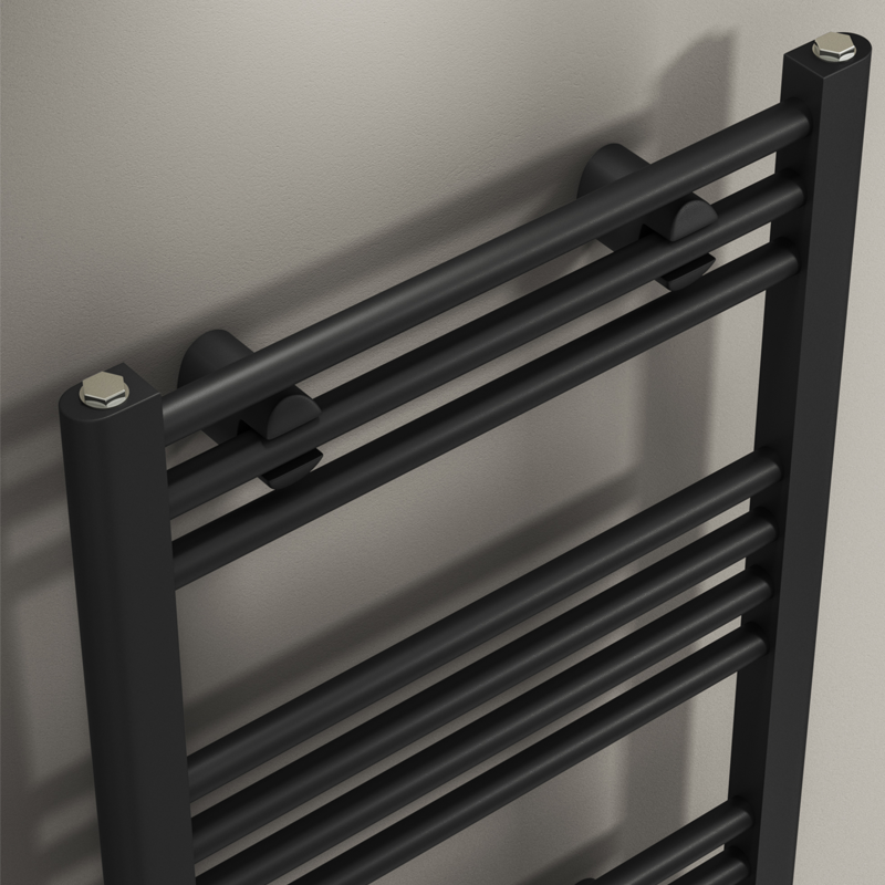 Black High Output Straight Rail 600 x 1800mm