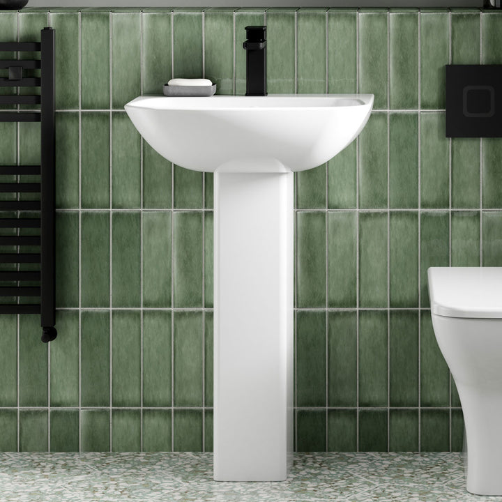 545mm Basin & Pedestal - VBAS020
