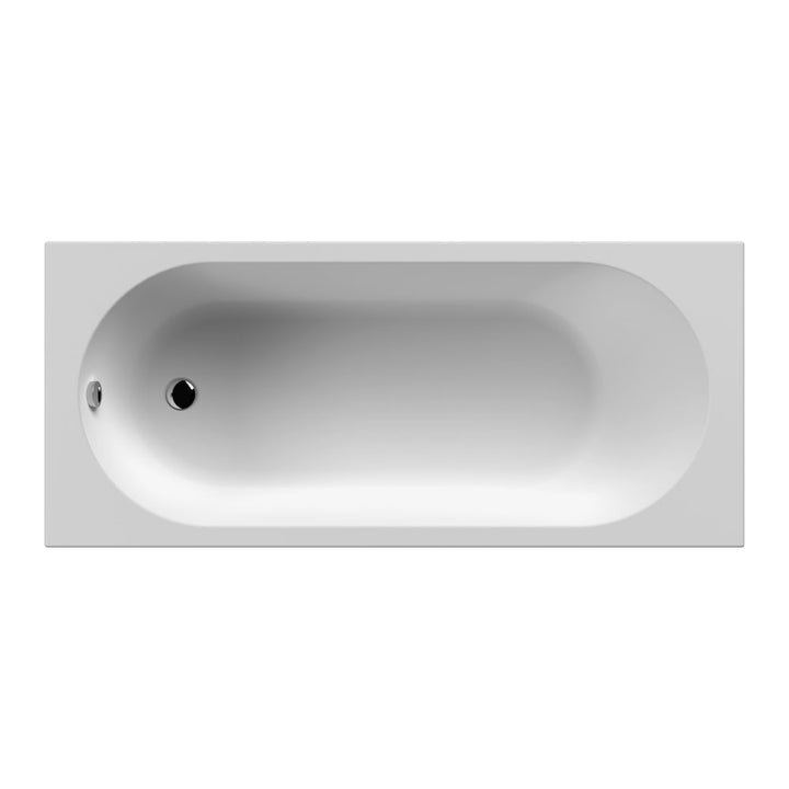 Round Straight Bath  1675 x 700mm - VBATH039
