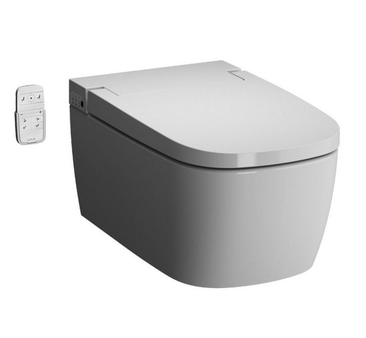 Vitra V-Care Rimless Wall Hung Smart Pan including Seat