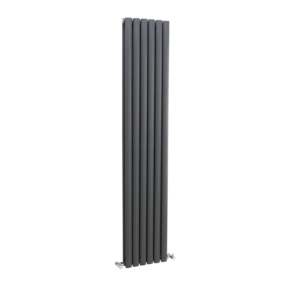 Double Panel Designer Radiator - 1800 x 354mm - Anthracite - VHEA010