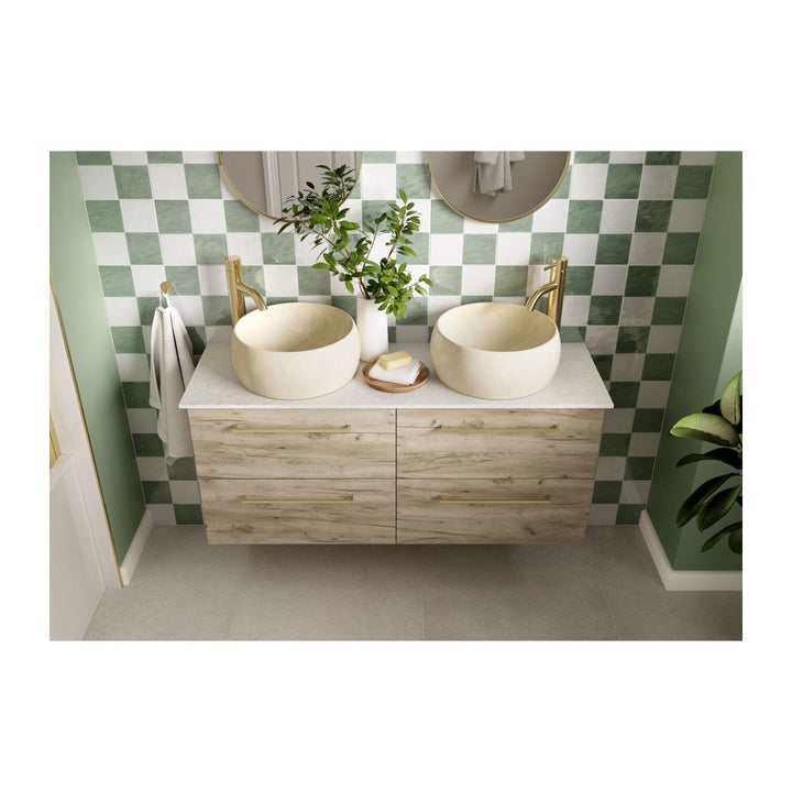 Turton 500mm Floor Standing WC Unit - Oak