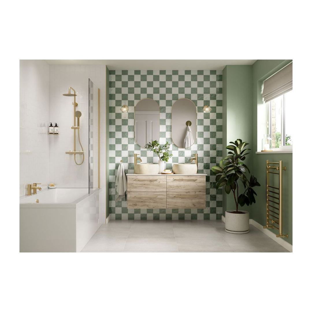 Turton 500mm Floor Standing WC Unit - Oak