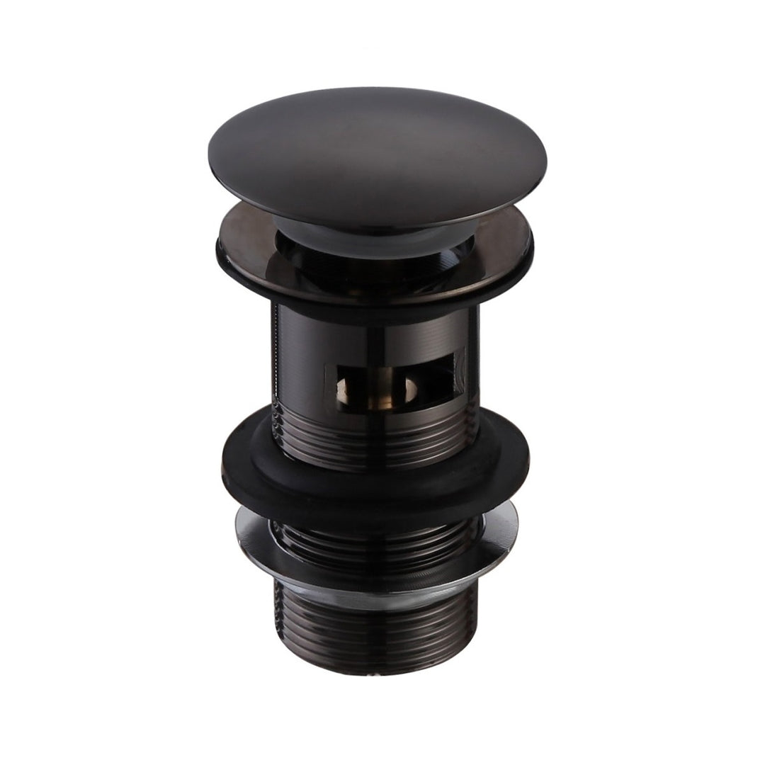 Black Mini Mono Basin Mixer - Series XB by Voda Design