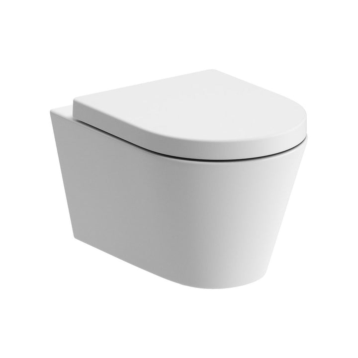 Series4 Rimless Wall Hung WC & Soft Close Seat
