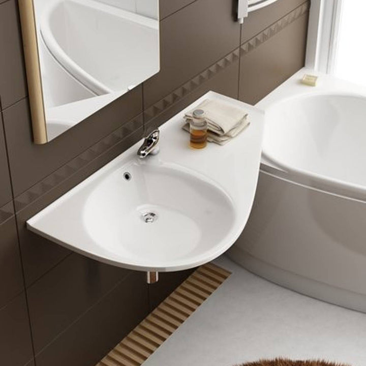 Ravak Avocado Wall Hung Basin - Right Hand  (1149)