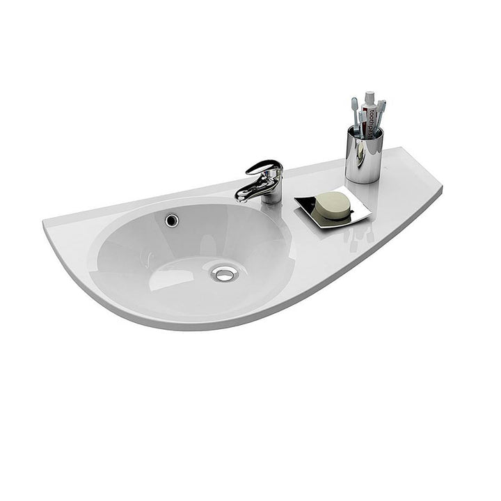 Ravak Avocado Wall Hung Basin - Right Hand  (1149)