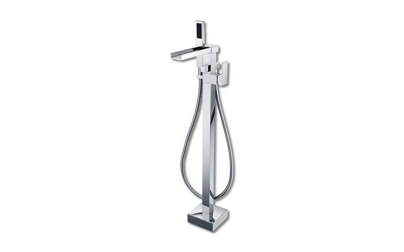 Freestanding Modern Double Ended bath 1660 x 850 mm - Pebble by Synergy