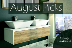Latest Bathroom Ideas: Our August Picks
