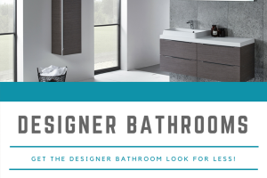 4 Easy Steps To Achieving The Designer Bathroom Look For Less