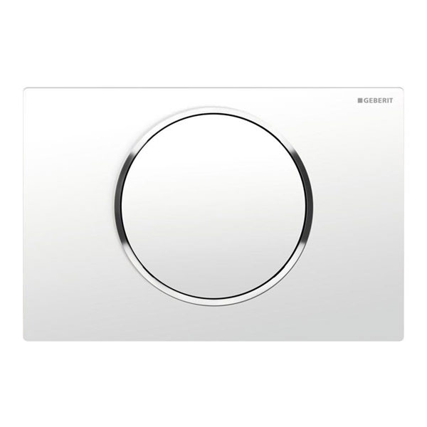 Geberit Sigma 10 Single Flush Plate White Gloss 115.758.KJ.5