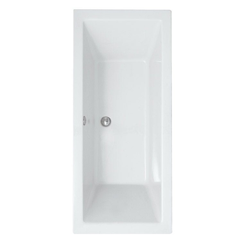 Synergy Berg Cubic 1800 x 800mm No Tap Holes Standard Double Ended Bath