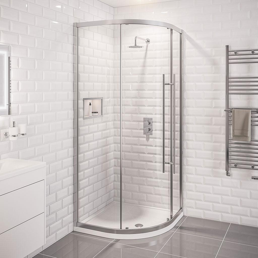 Vantage 2000 easy clean quadrant 900mm- 49.0059