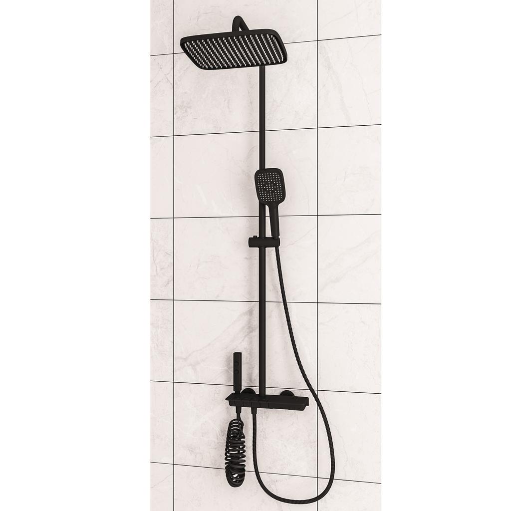 Exposed Thermostatic Shelf Shower set- 71.0002