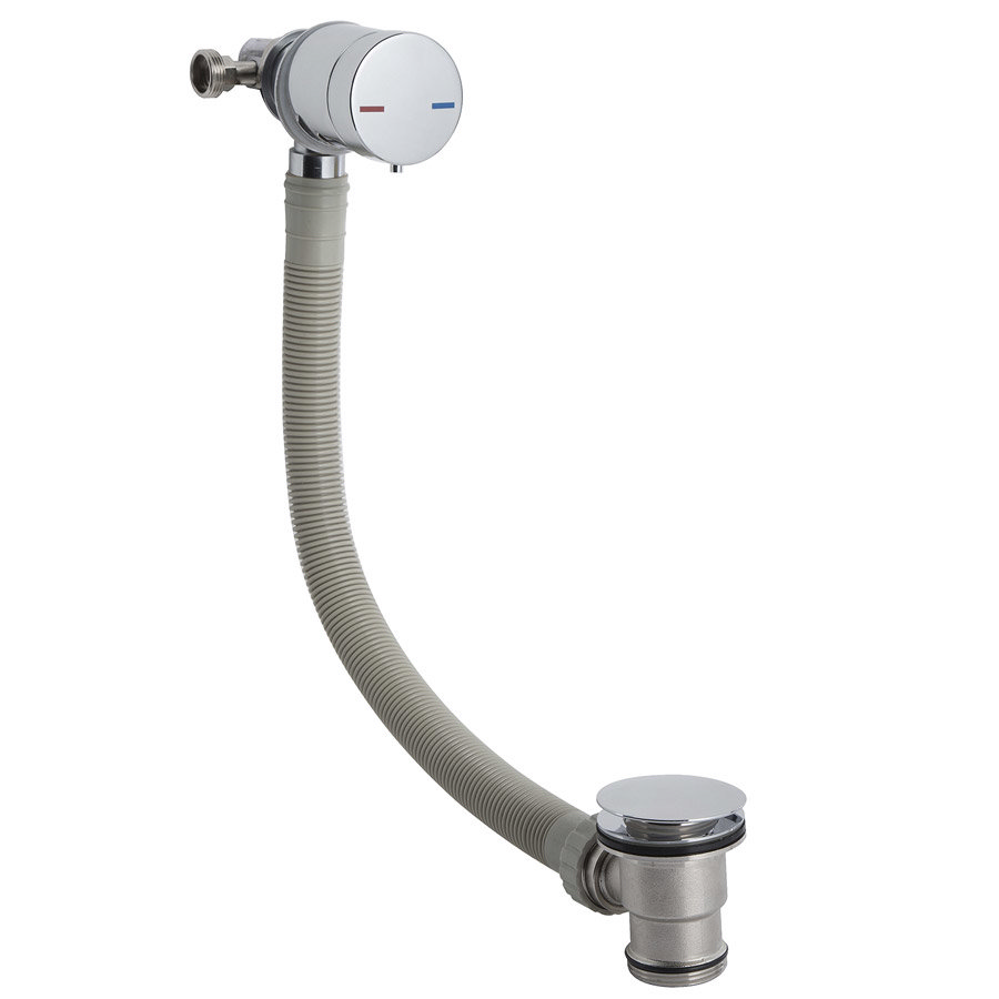 Automatic Freeflow Bath Filler and Waste
