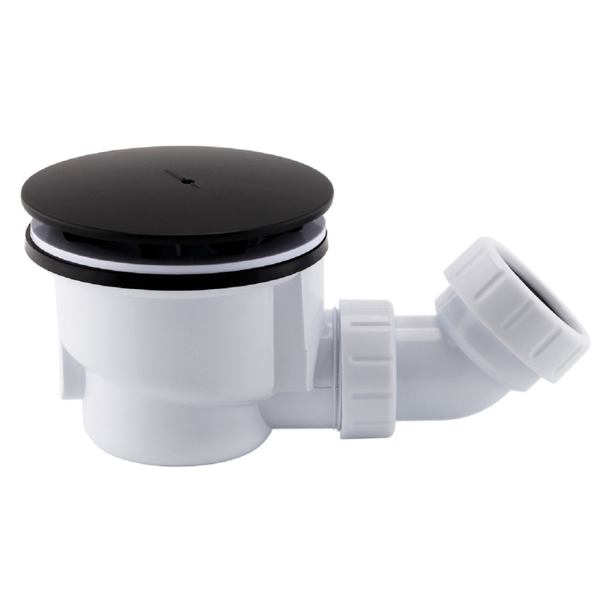 Matt Black Fast Flow Shower Waste