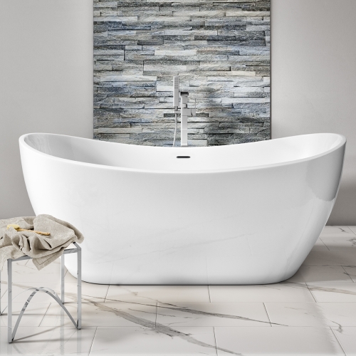 Modern pedestal tub discount