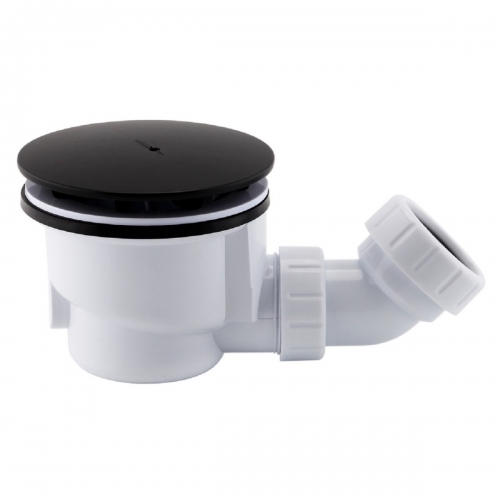 Matt Black Fast Flow Shower Waste