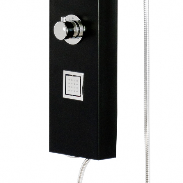 Deluxe Dream Shower Panel (Black) Black