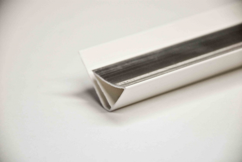 Scotia 2.7M Corner Trim for Wall and Ceiling Panels Chrome