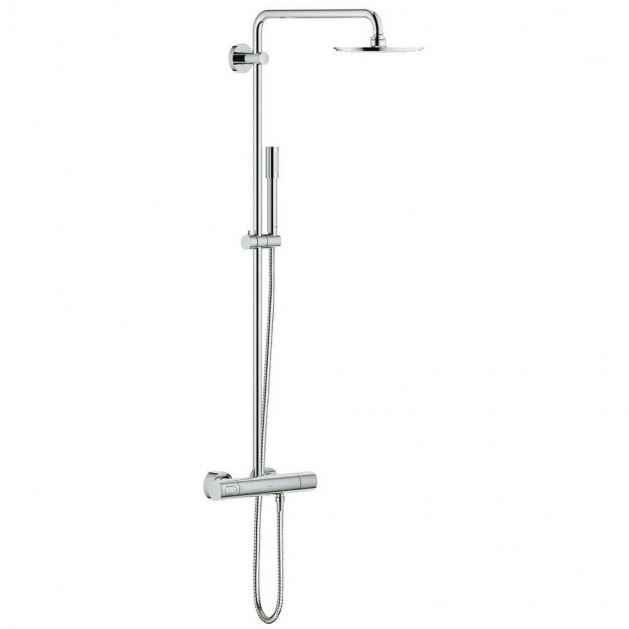 Grohe Bar Shower Mixer Rainshower 210 System Chrome