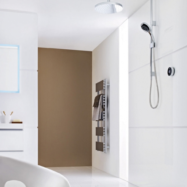 Mira Platinum Dual Ceiling Fed Shower With Wireless Digital Control 1.