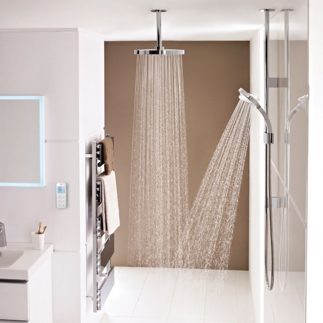 Mira Vision Dual Ceiling Fed Shower With Wireless Digital Control 1.