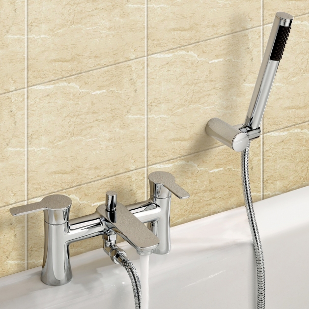 Tec Studio LC Bath Shower Mixer Bathrooms at Chrome