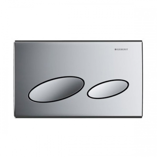 Geberit Kappa20 Dual Flush Plate Gloss Chrome 115.228.21.1