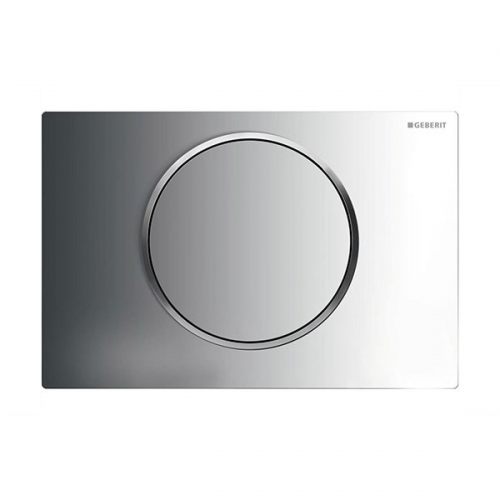 Geberit Sigma10 Single Flush Plate Chrome 115.758.KH.5