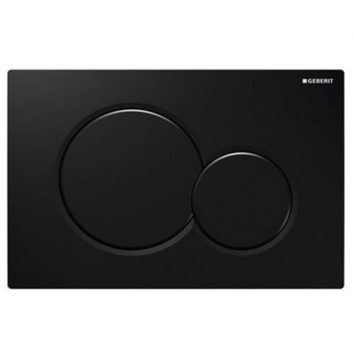 Geberit Sigma01 Dual Flush Plate Jet Black 115.770.DW.5