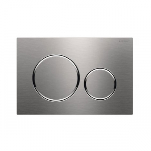 Geberit Sigma20 Dual Flush Plate Brushed Stainless Steel 115.882.SN.1