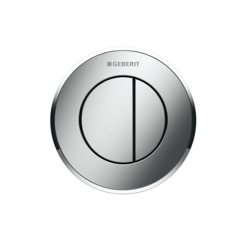 Geberit Dual Flush Button Type 10 12/15cm Matt Chrome 116.055.KN.1