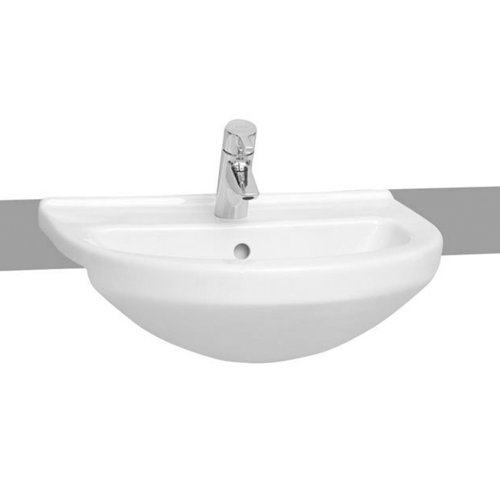 VitrA S50 Round Semi Recess Basin