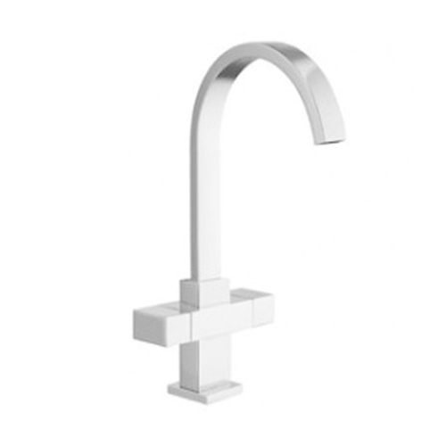 Cubist Dual Lever Kitchen Sink Mixer Tap