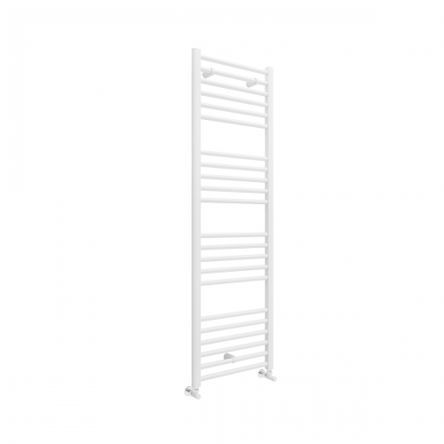 Lazzarini Silea Straight Heated Towel Rail White 1200mm x 500mm