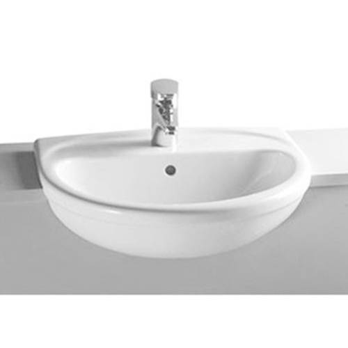 VitrA Layton Semi Recess Basin 56cm