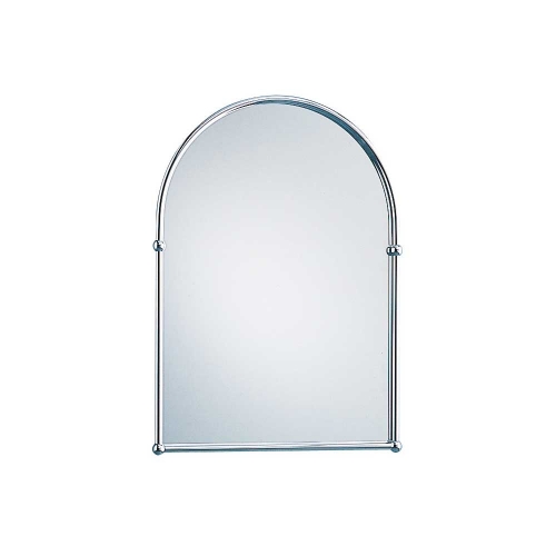 Heritage Traditional Arch Top Mirror Chrome