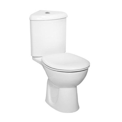 VitrA Layton Close Coupled Corner WC Toilet