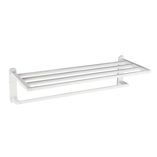 Asti Towel shelf Matt white- 52.477