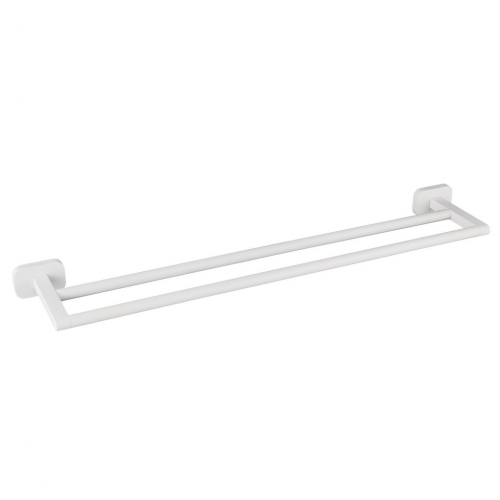 Asti Double Towel Rail Matt white- 52.475