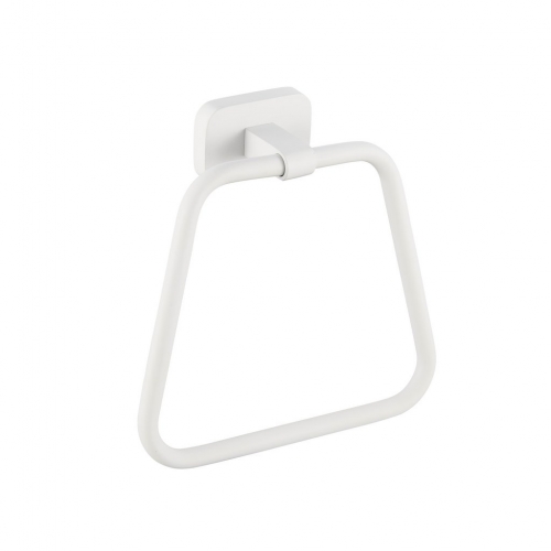 Asti Towel Ring Matt white- 52.463