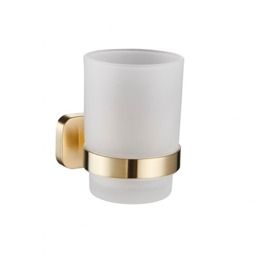 Asti Tumbler Holder Brushed Brass- 52.448